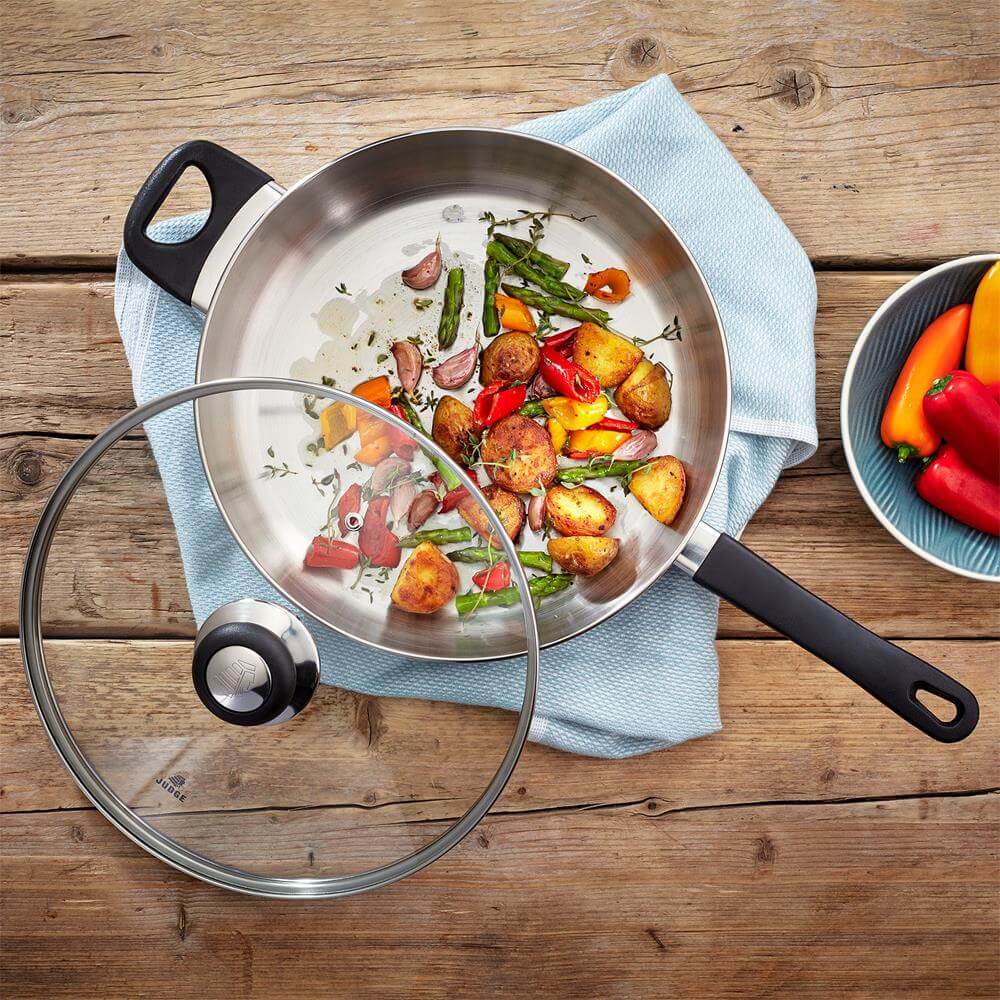 Judge Vista Stainless Steel Saute Pan 28cm